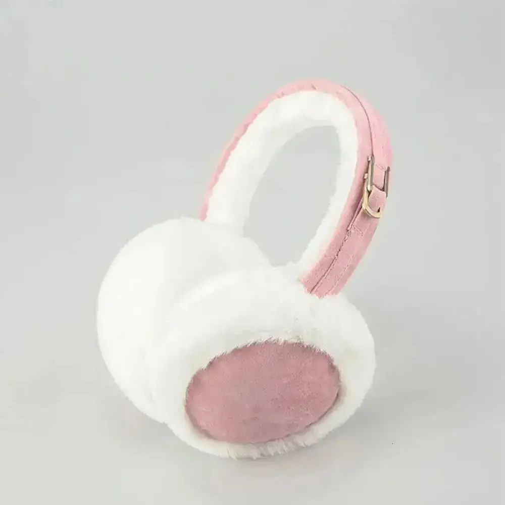 Plush earmuffs for winter warmth foldable earmuffs for men outdoor refrigeration warm earmuffs fashionable earmuffs 241205