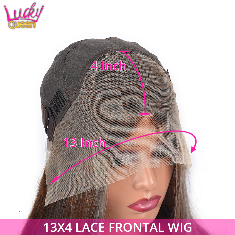 13X6 Frontal Pre Plucked 13X4 Transparent Lace Front Ash Blonde Body Wave 5X5 Human Hair Wig For Women