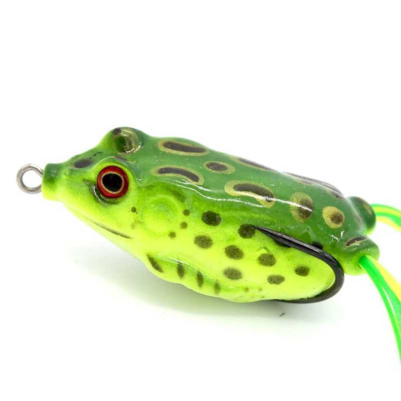 Doub Propelr Frog Soft Baits Shad Soft Lure Jigging Fishing Lure Bait Prop Topwater Catfish Silicone Artificial WobbrsXJ241128
