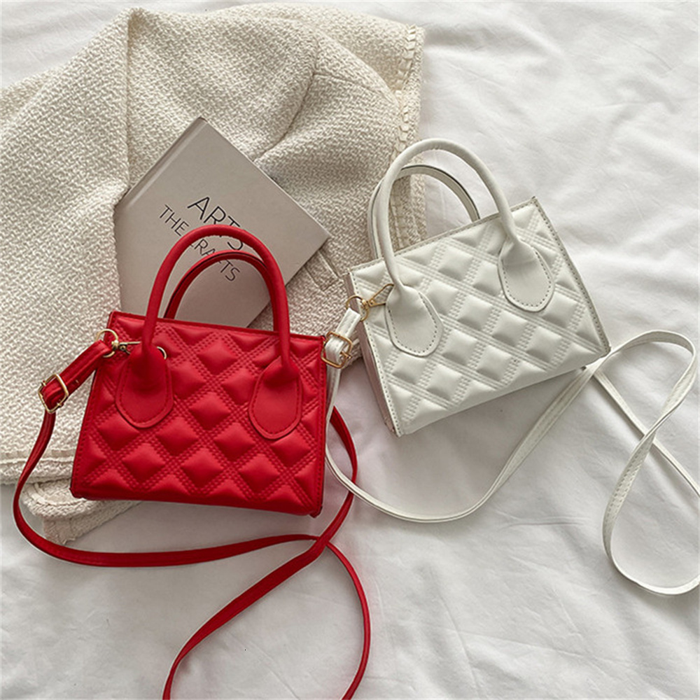 Trendy Fashionable Shoulder Leather Women Bags Color ing Messenger Personality Square Bag Purse Handbag Clutches bag