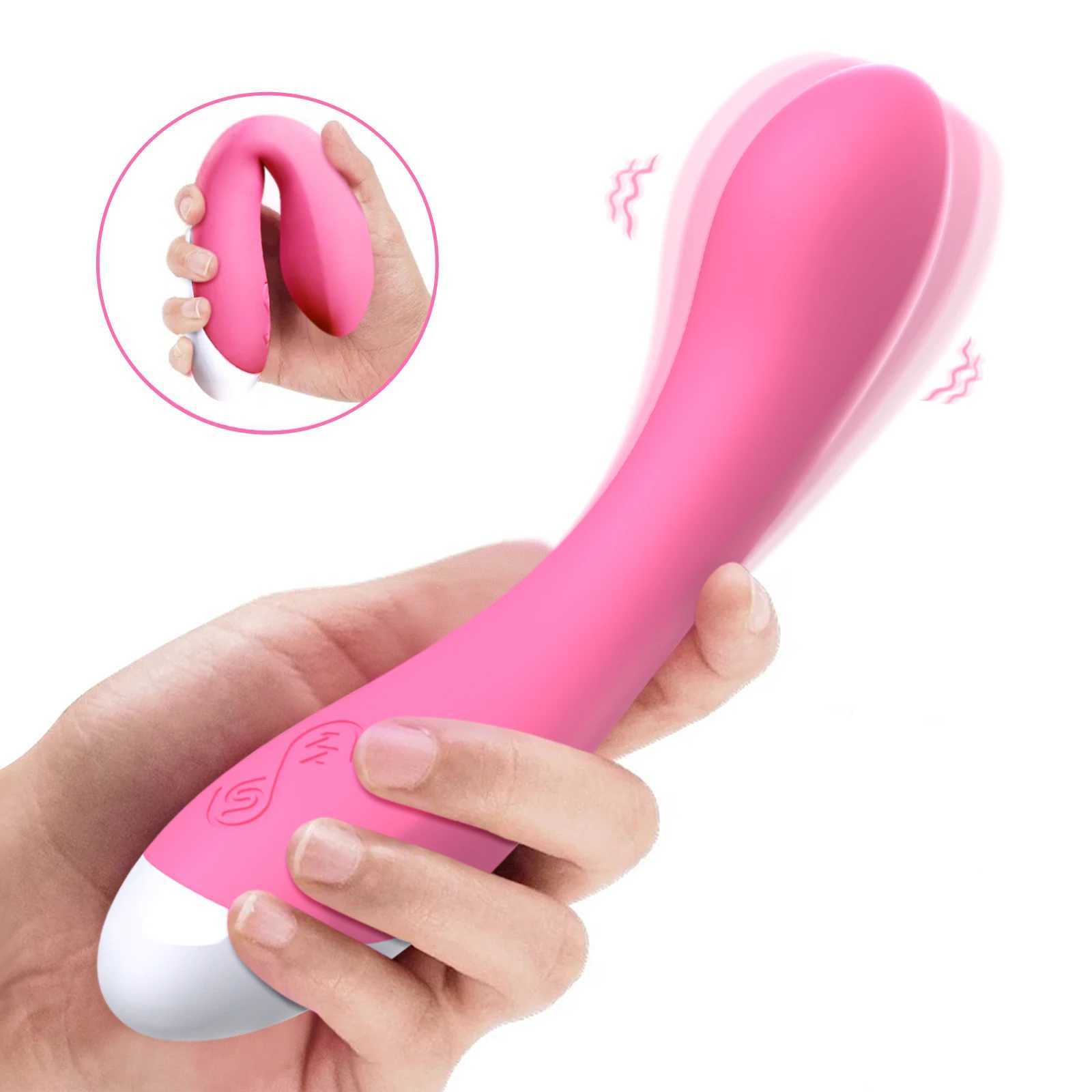 Vibrator Women Sex Toys Soft Dildo Vibrator 12 Modes Powerful G-spot Vibrators Vagina Massager Female Masturbation Adult GoodsXJ241206