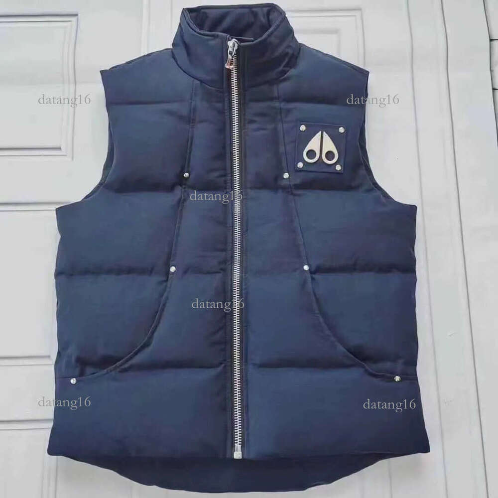 Moose Vest New Couples Moose Warm Knuckler Gillet Thick Cotton Brandclothesnice1 Doudoune Knuckle Gilet Puffer Jacket Women Designer Coat Womens Knucklescoat 79F
