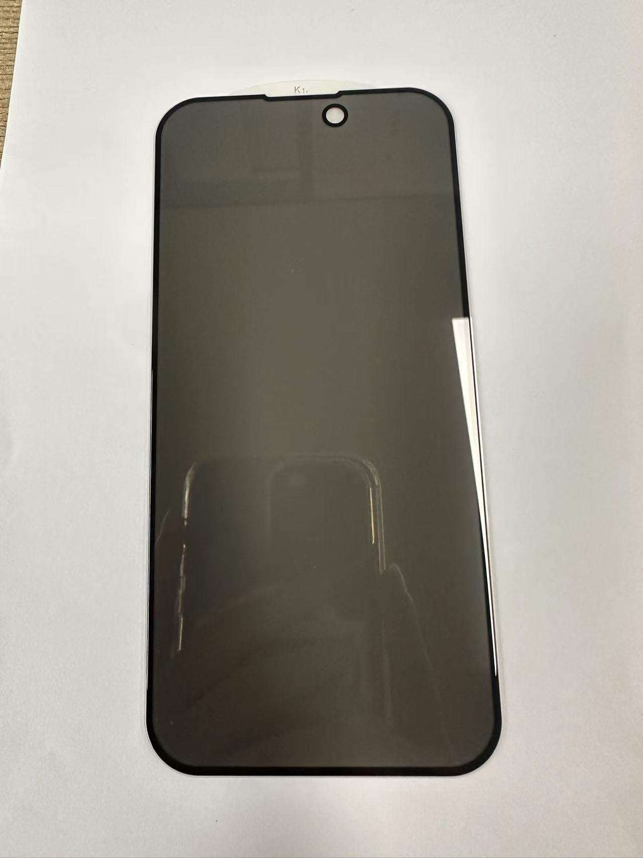 480 Glue Privacy Screen Protector Film Anti-Spy Tempered Glass 100% No White Edge for iPhone 16 16 pro max 16 plus 16 pro Without Package