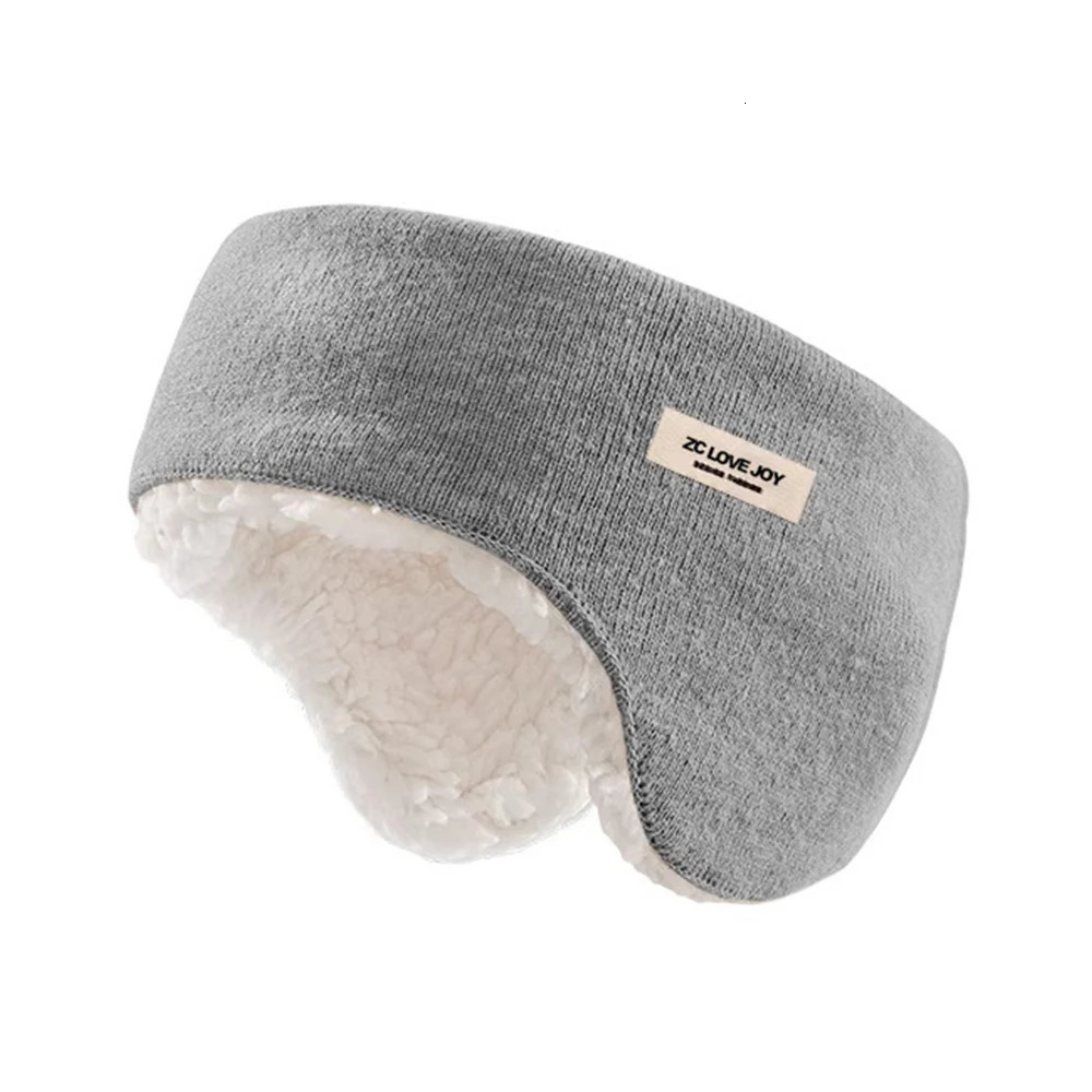 cashmere earmuffs for warmth sports headband front cover windproof earmuffs outdoor running earmuffs 241205