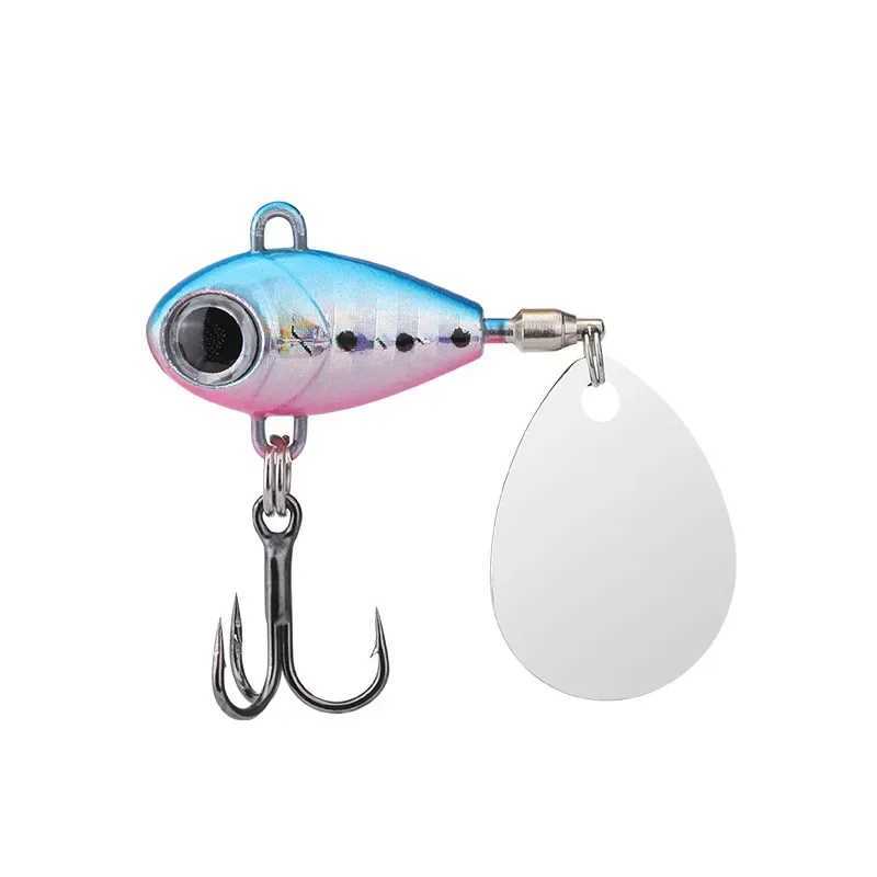 Sea Fishing Tack Bass Carp Spoon Wobbrs Buzzbait Spinner Bait Sinking Metal Jig VIB Chatteait Rotating Tail Vatalion LureXJ241128