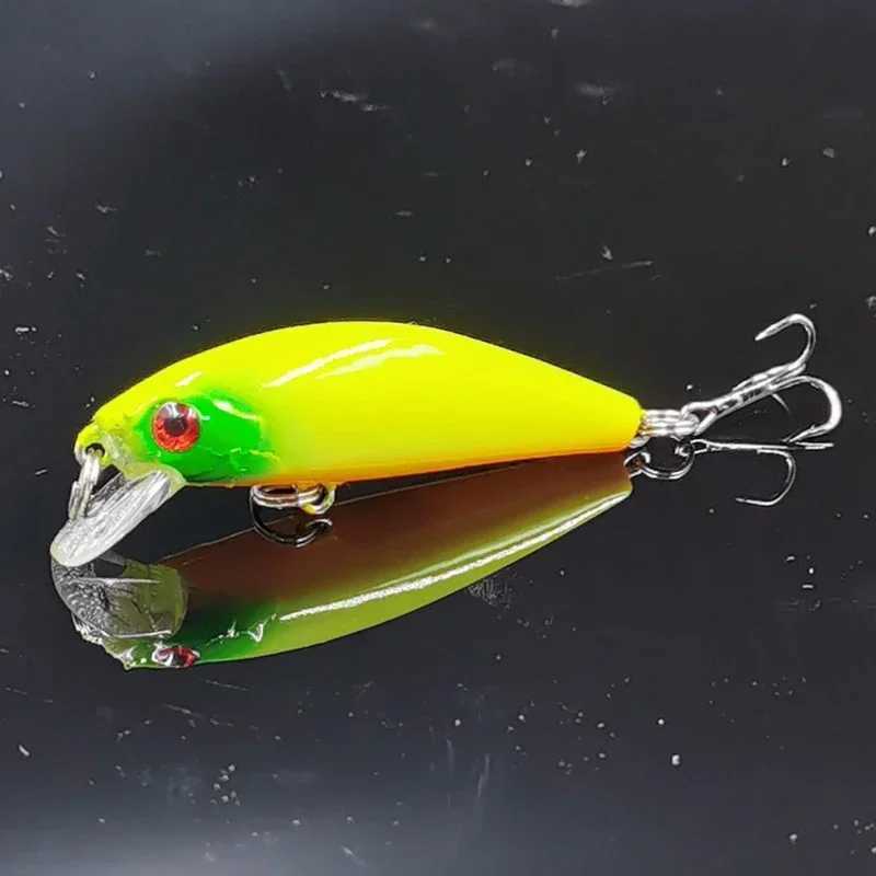 1pcs 5.5cm 6.5g Silver Plating Model Fishing Lure Hard Bait 6 Color Wobbr Profional Depth Accories Crank QualityXJ241128