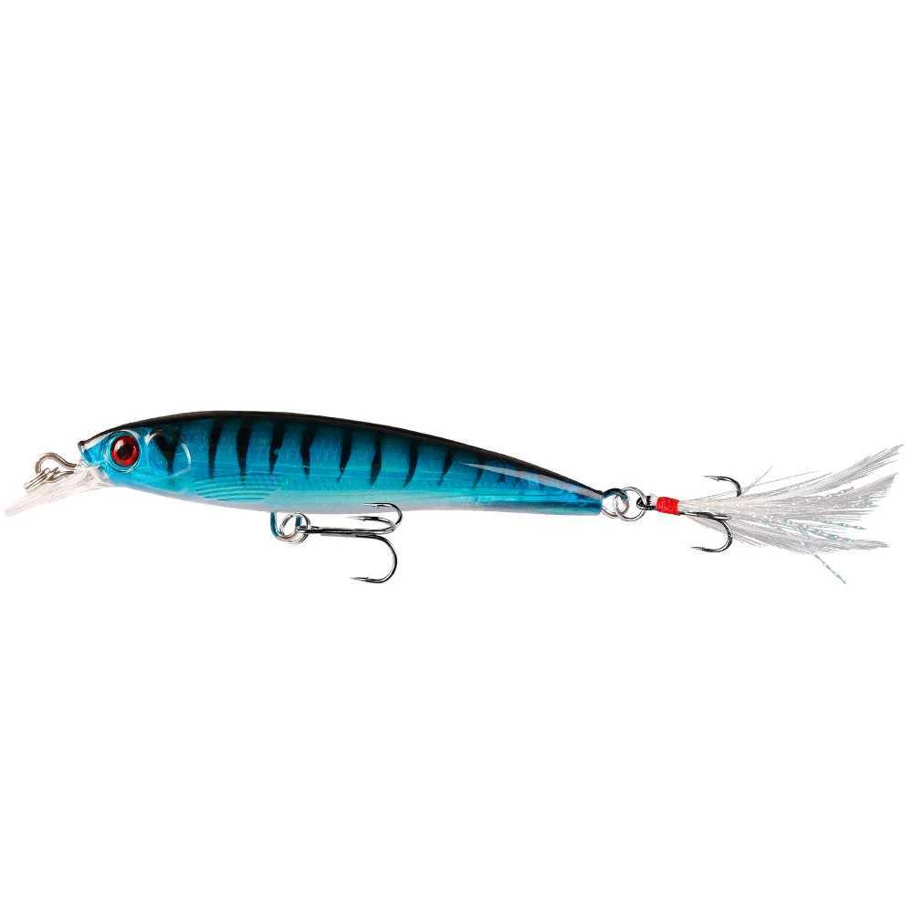 1Pcs Hard Plastic Crankbait Sinking Fishing Lure 7.2g 9cm Minnow Artificial Bait 3D Eyes Trolling Tack For Bass Pike CarpXJ241128