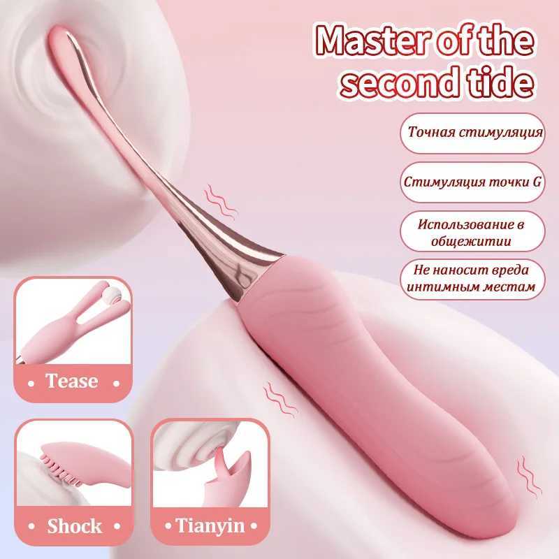 Female sex toy vibrator rabbit nipple vibrator USB rechargeable waterproof G-spot Clitoral stimulation vibrator Sex shopsXJ241206