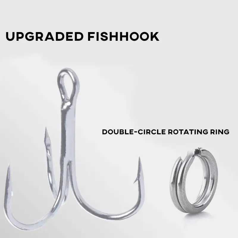 Big Fishing Popper 2pcs 130mm 43g Topwaters Floating Lure Artificial Hard Bait Treb Hooks 3D Eyes For Bass Trout Pike WobbrsXJ241128