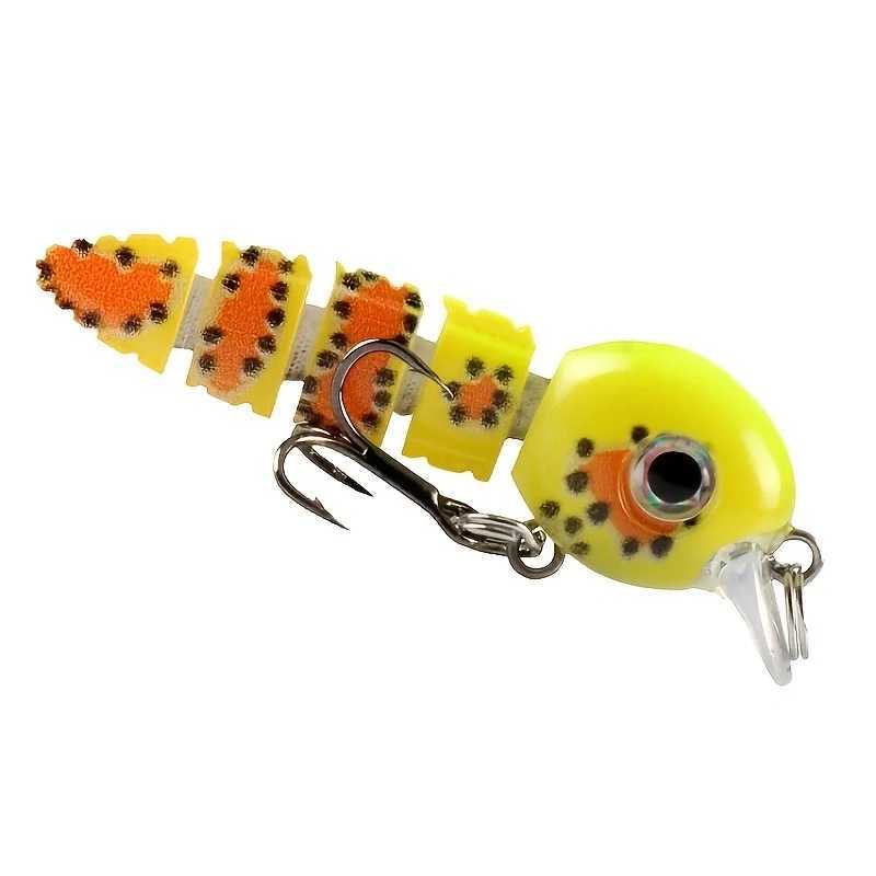 Multi Jointed Swimbait 5.5cm/4g Fishing Lures Crankbait Lifelike Hard Fish Baits Small Fishing Lure Set Wobbrs TackXJ241128
