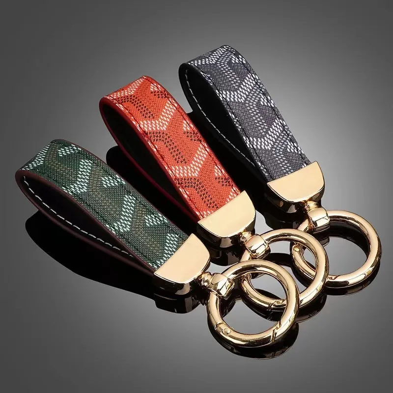 Designers 2025 Fashion Lover Keychains rings Blue Red Lanyards for ring Luxury Designer Brand Key Chain Green Men Car Keyring Women Buckle Keychain Bags Pendant