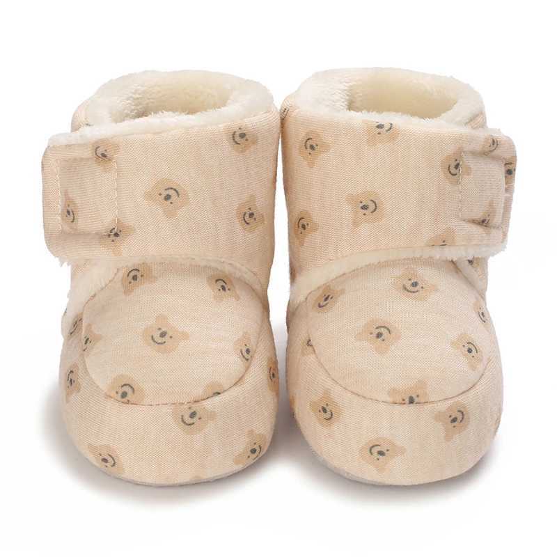 Newborn Baby Autumn Winter Boots Baby Girl Boys Winter Warm Shoes Apricot Fashion Toddler First Walkers Kid Shoes 0-18MXJ241206