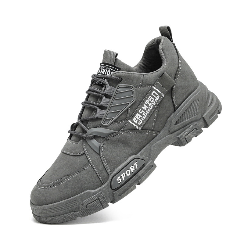 Men's Sneakers Casual Sports Shoes for Men Lightweight PU Leather Breathable Shoe Mens Flat White Tenis Shoes