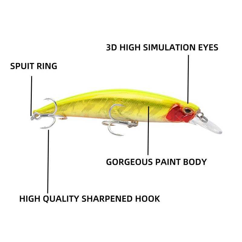 New Rease! 10.5cm/17.8g Japanese Sinking Minnow Fishing Lure for Long Distance Casting and Deep Sea Fly Fishing SwimbaitXJ241128
