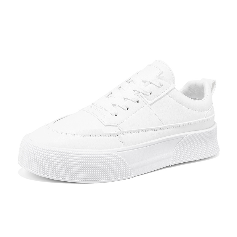 Men's sports small white shoes men's casual running leather board shoes trend all match student shoes wholesale men's shoes