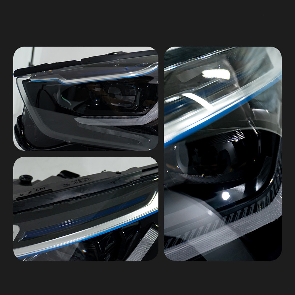 Headlight Assembly For BMW F07 5 Series GT 5GT LED Angel Eye DRL Hid Head Lamp Bi Xenon Headlights