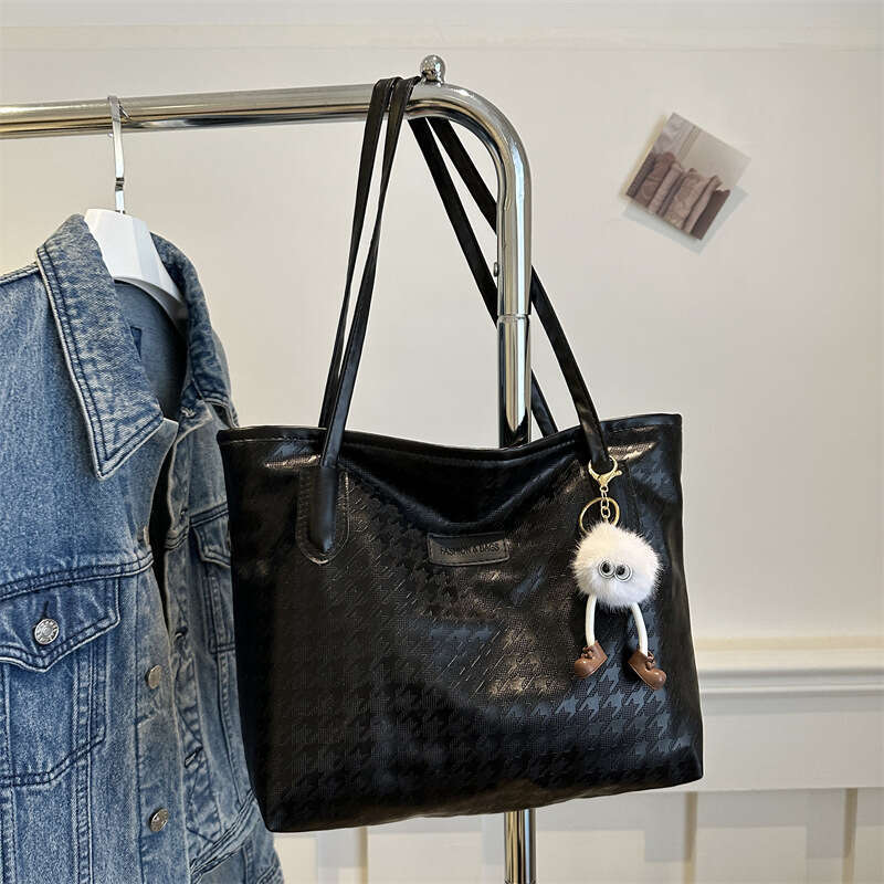 Tote Women's New Large Capacity Commuting Versatile Spring And Summer Shoulder College Student Class Bag, Fashionable Quality Classic B3