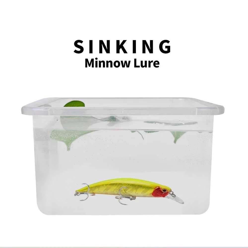 New Rease! 10.5cm/17.8g Japanese Sinking Minnow Fishing Lure for Long Distance Casting and Deep Sea Fly Fishing SwimbaitXJ241128