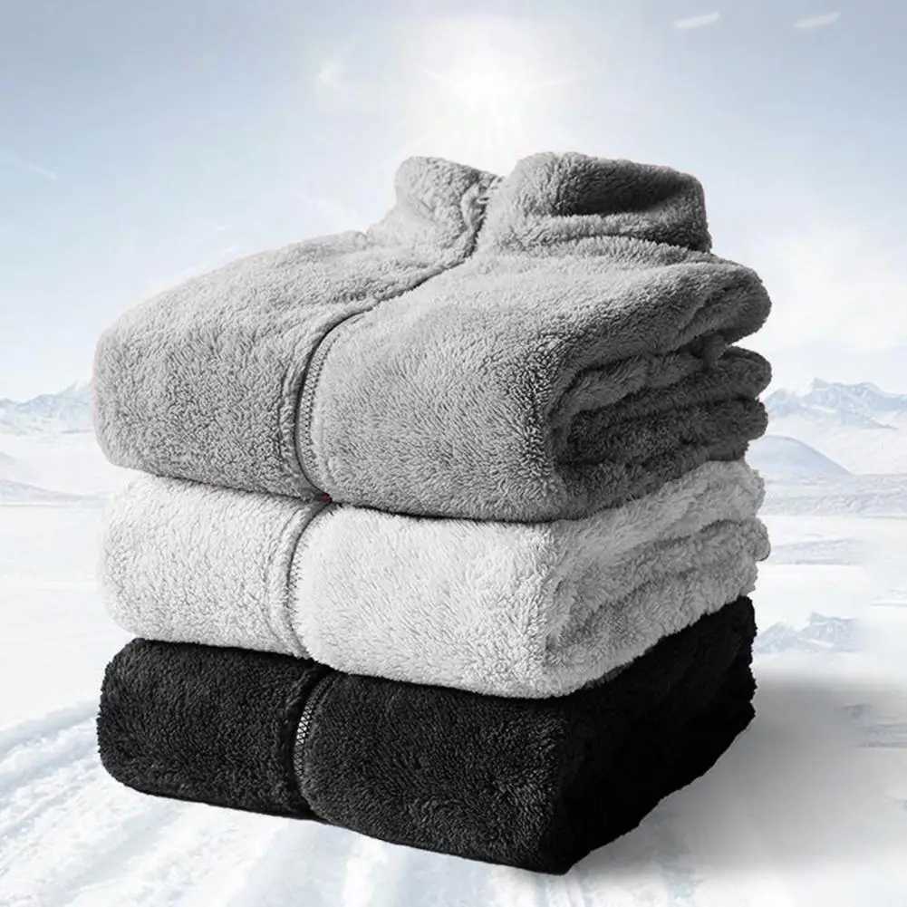 Unisex Plush Coat Zipper Placket Coat Streetwear Plush Coat Double-sided Faux Fur Jacket for Women Men with Stand Collar ZipperXJ241206