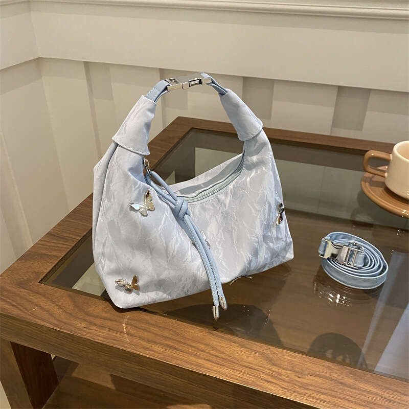 Summer New Butterfly Small Women's And Stylish Handbag, Versatile Texture, Commuting Personality, Crossbody Bag, Fashionable Quality, Classic B3