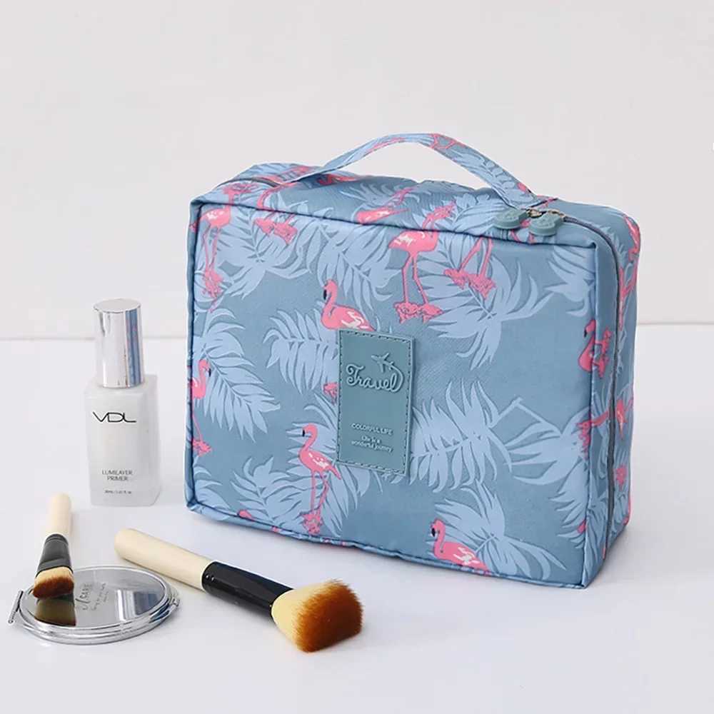 2023 Women Makeup Bag Toiletrys Organizer Cosmetic Bags Outdoor Travel Girl Persal Hygiene Waterproof Tote Beauty Make Up CaseXJ241206