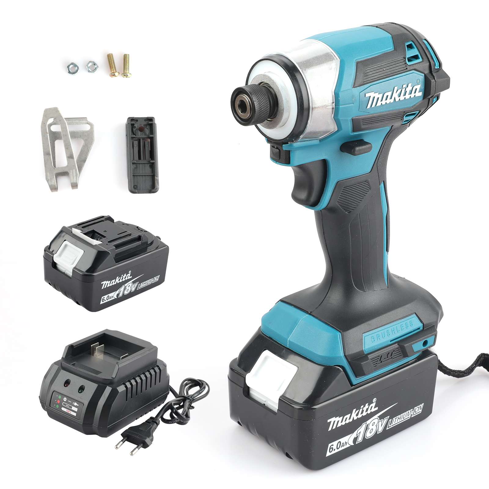 Makita DTD173 All-in-One Electric Screwdriver & Drill Package Ergonomic Design Ideal for Daily Tasks Around Your Home