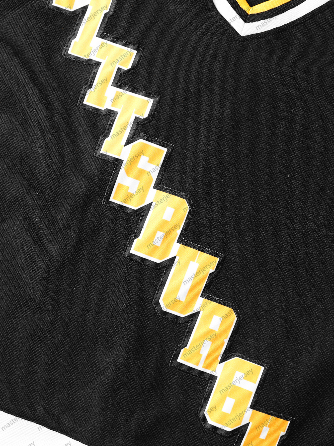 #66 LEMIEUX Men's Ice Hockey Jersey - V-Neck, Embroidered Letter & Number Design, Polyester, Machine Washable - Perfect for Sports & Casual Wear