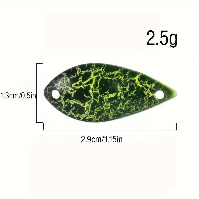 12pcs Fishing Spinneait Lures Set - Durab Iron Metal Spinners with Bright Multi-Colored Finish for FreshwaterXJ241128