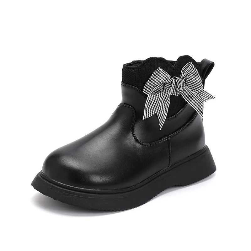 Baby Shoe Baby Girl Short Boot Versatile Ankle Boot Platform Boot Baby Boy Shoe Kids Shoe for Girl ZapatosXJ241206