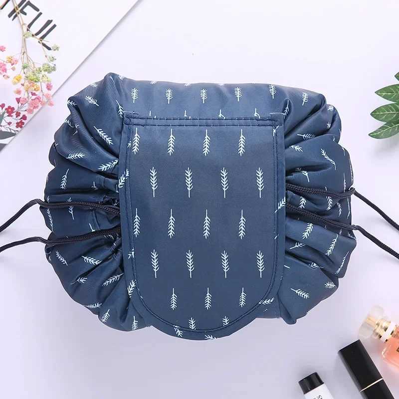 Lazy drstring cosmetic bag high value large capacity cosmetic wing storage bag Korean versi portable travel storage bagXJ241206