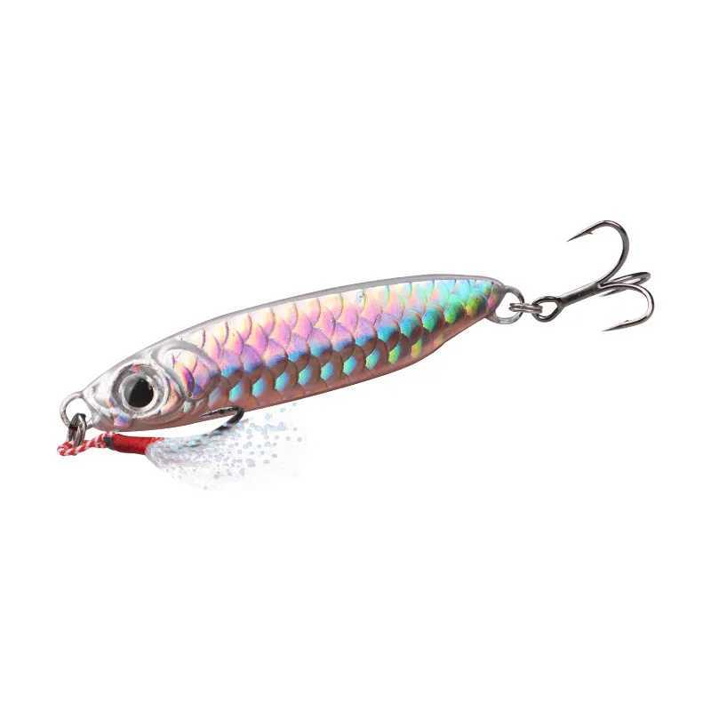 Micro Metal Jig 7g 10g 15g 20g 25g 30g Shore Casting Jigging Lure Shore Casting Saltwater Fishing Lure Bit Artificial BaitXJ241128