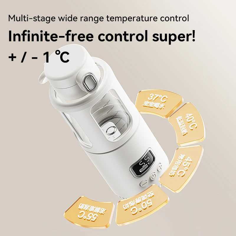 Bottle Warmers Sterilizers# 18000/10000mAh High-Power Constant Temperature Cup Quick Hot Water And Milk Heating Portable Baby Bottle Warmer S241264