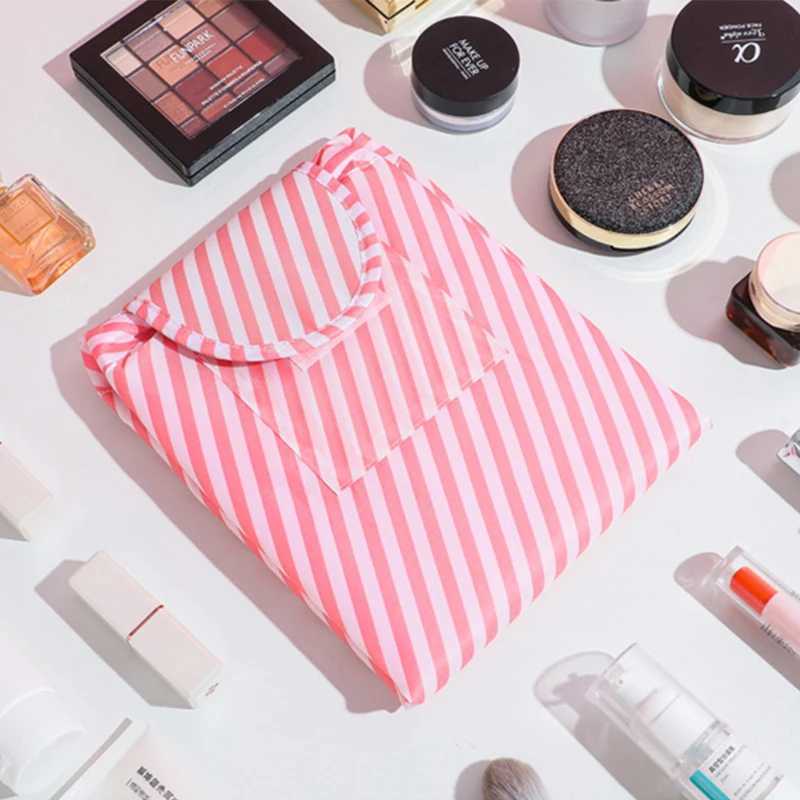 Women Drstring Cosmetic Bag Travel Storage Makeup Bag Organizer Female Make Up Pouch Portable Waterproof Toiletry Beauty CaseXJ241206