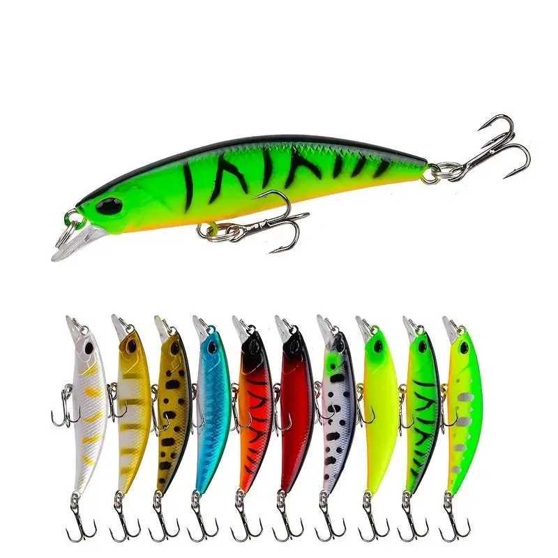 Laser Minnow Fishing Lure Set Wobbrs Crankbaits Isca Artificial Hard Bait Carp Mini Fishing Lures Pesca TackXJ241128