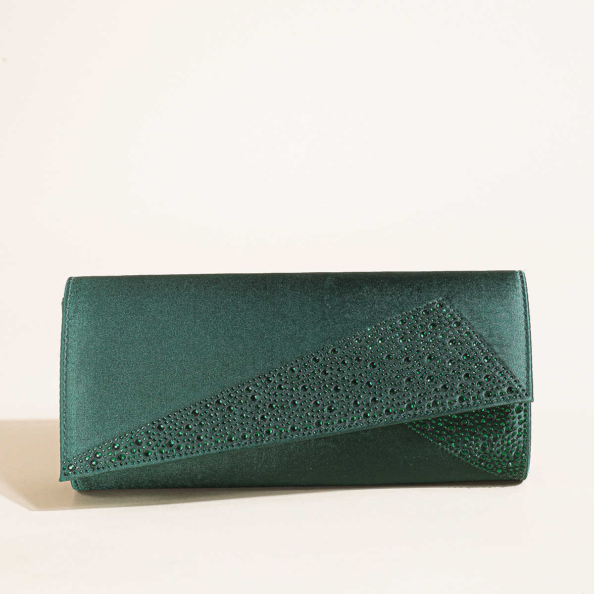 Clutch Bag New Minimalist and Fashionable Versatile Handbag with Rhinestones and Hot Diamonds Elegant Dress Evening Banquet Socialite Banquet Bag 2409