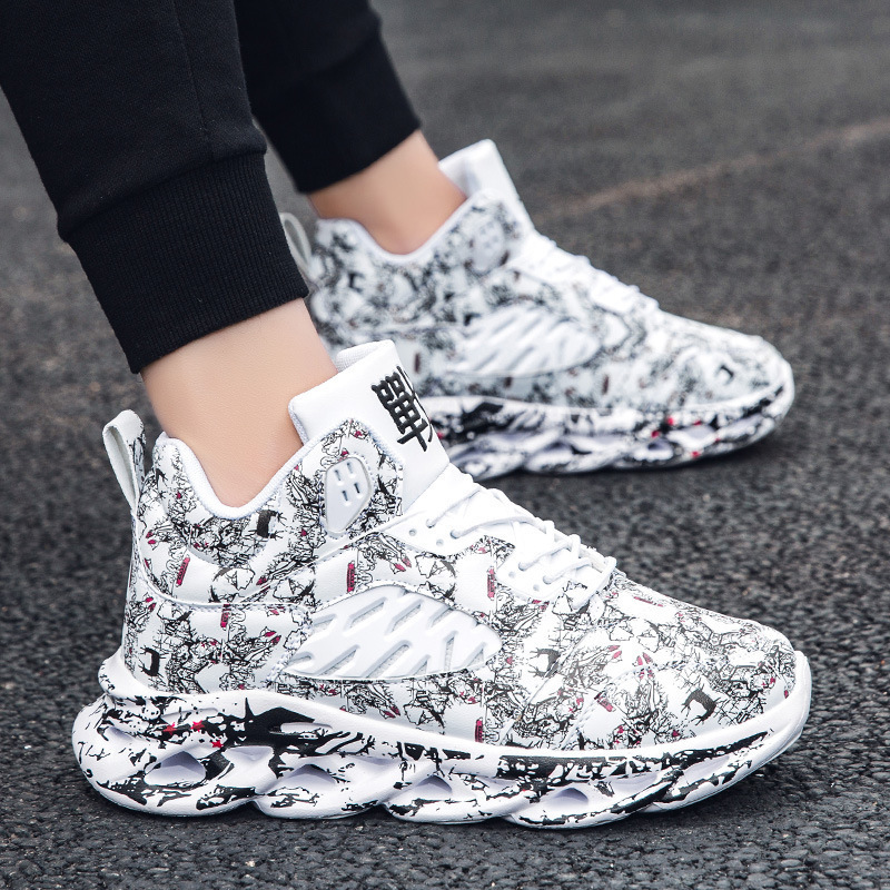 Men's fashion shoes Sports men's shoes New Daddy shoes Men's casual shoes Graffiti basketball shoes Size 38-46