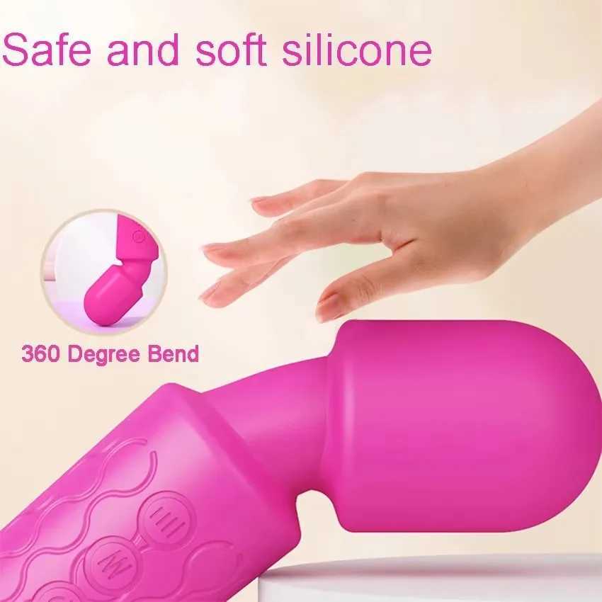 20 modes of female AV stick vibrator sex toys anal and clitoral stimulation dildo female masturbator sexy toys 18-year-oldXJ250218