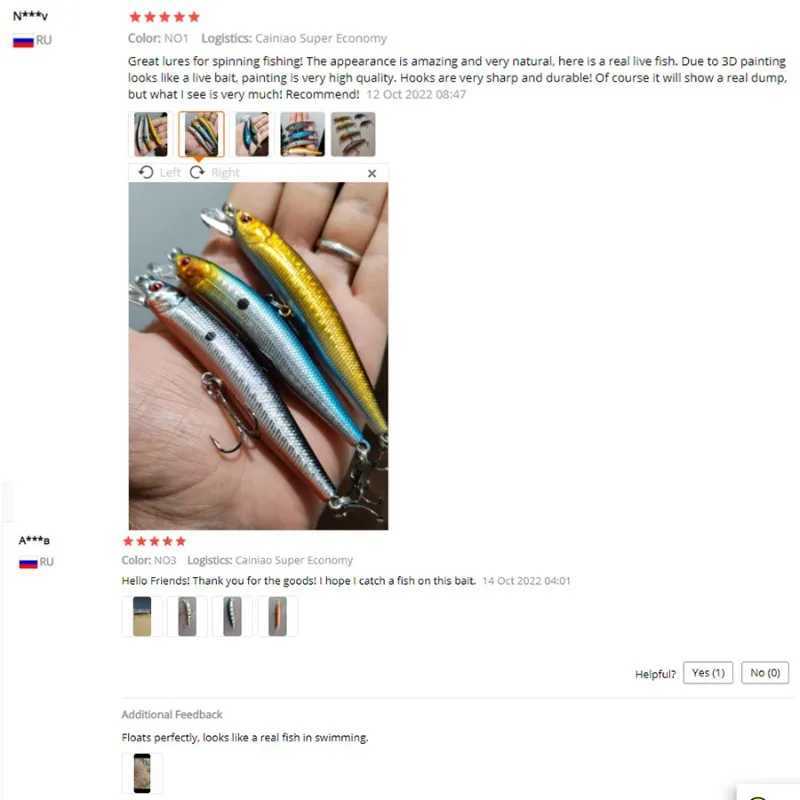 Jerkbait Minnow Crankbaits Fishing Lures Swimbait Hard Bait Artificial Wobbrs For Pike Trolling Fish Trout Carp Fishing TackXJ241128