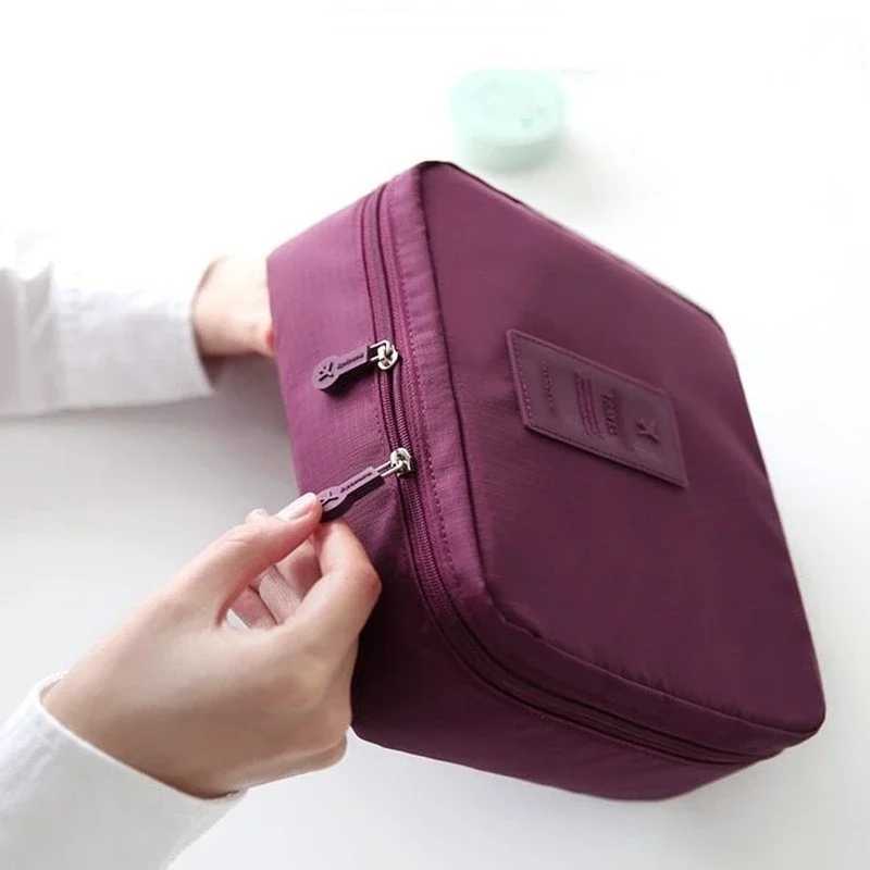 Outdoor Multifuncti travel Cosmetic Bag Women Toiletries Organizer Waterproof Female Storage Make up CasesXJ241206