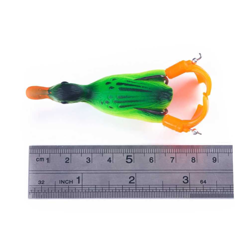 11.2g 8.5cm duck Fishing Lure Ducking Fishing Frog Lure Artificial Bait Duckling 3D Eyes Fishing Baits Bass Carp Pike FishingXJ241128