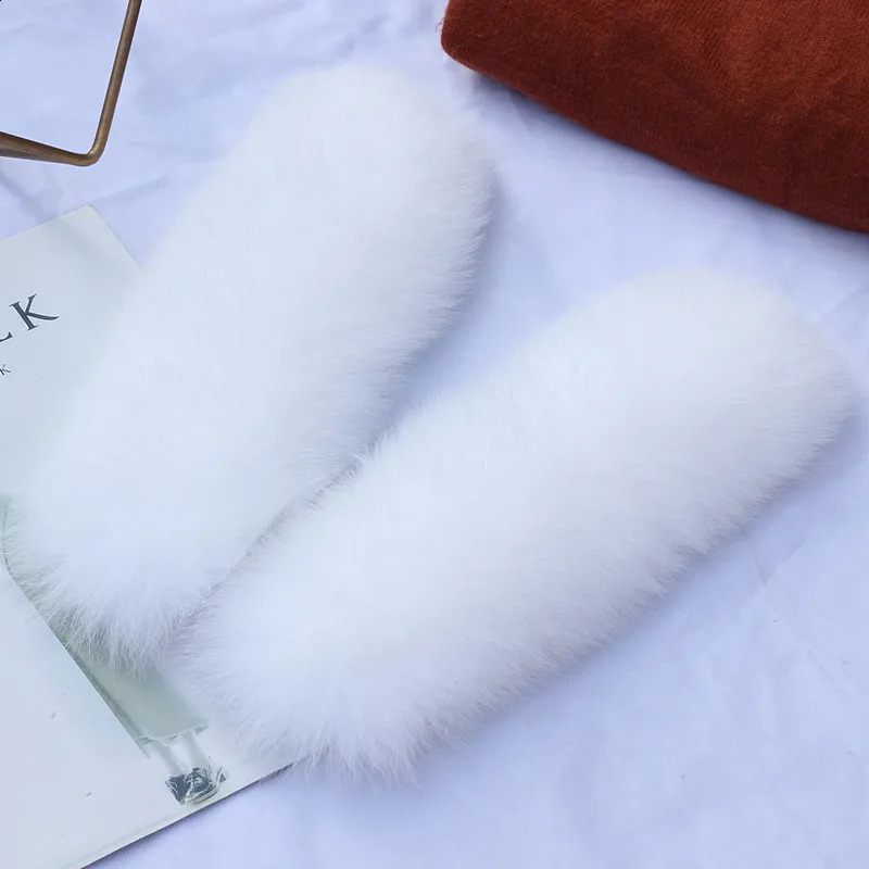 Natural fox fur cuffs womens sleeves fur decoration high-quality selling warm womens bracelets real fur wristbands gloves 241206