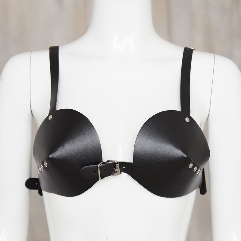 Hot selling adult European and American flirting toys on the platform, leather chest binding, bra wearing, bundling, restraint, and sex toys