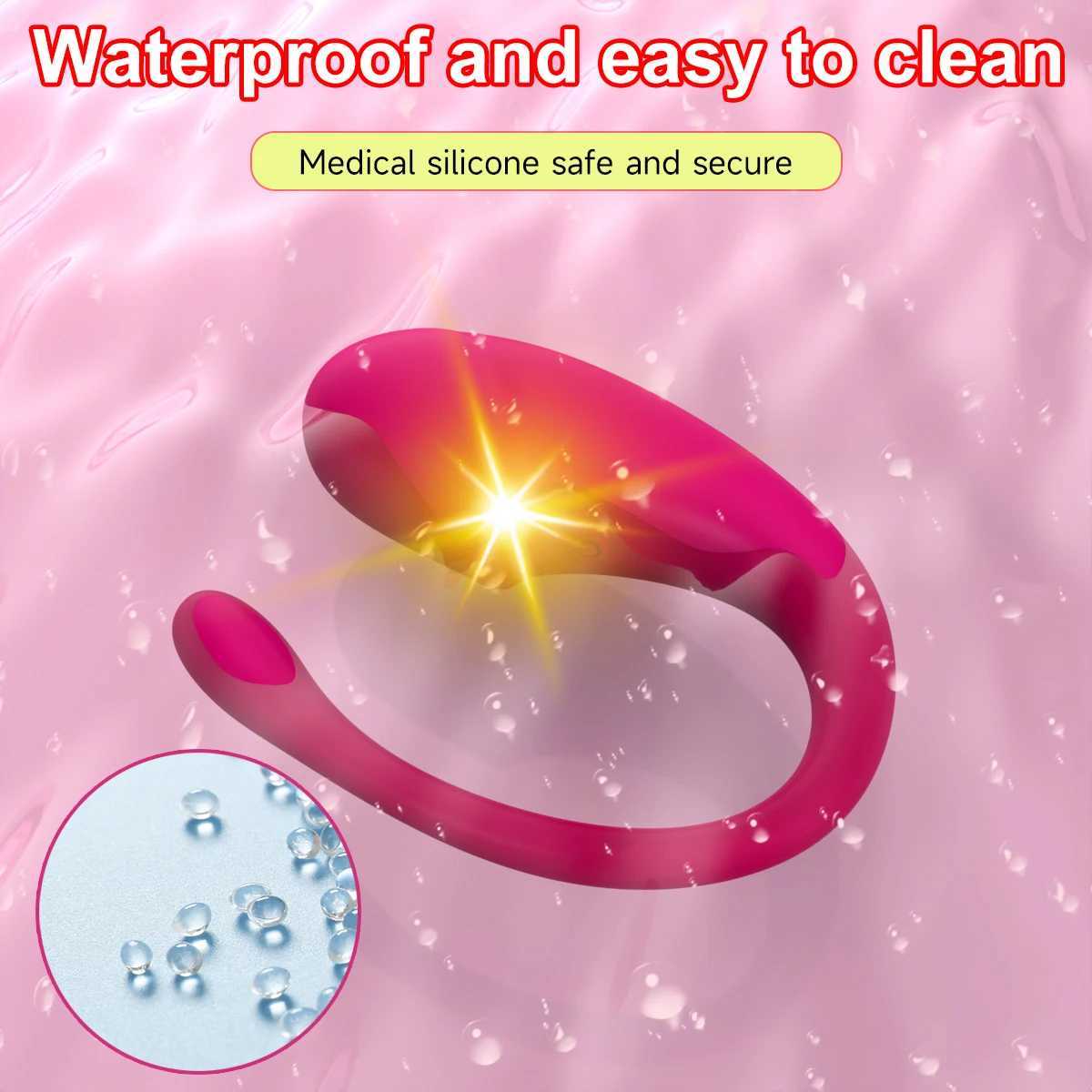 Long Distance Control APP Wearable Vibrator G Spot Vaginal Stimulator Dildo Vibrating Panties Female Sex Toys For Adult WomenXJ241206