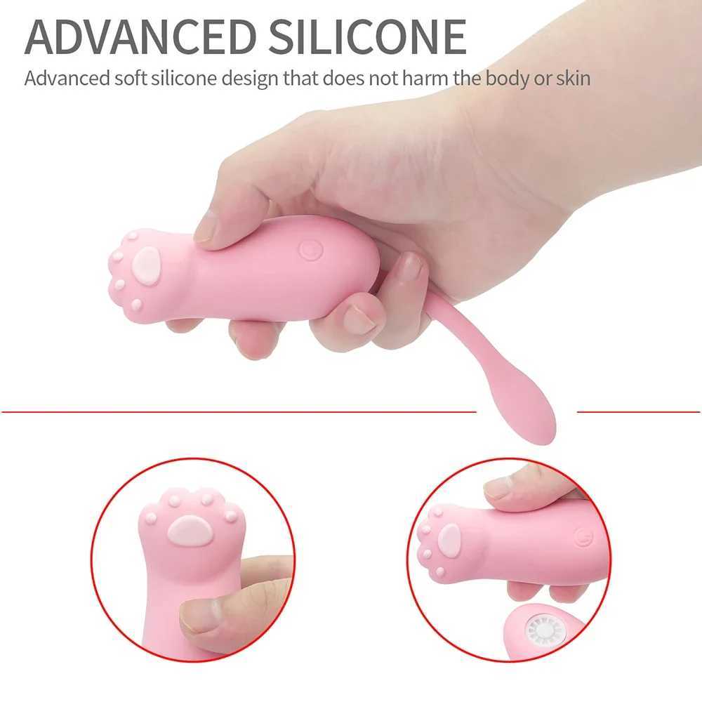 Cat Claw Remote Control Vibrator s For Women G-spot Massage Clitoris Stimulator Female Masturbation Jumping s Sex Toys 18XJ241206