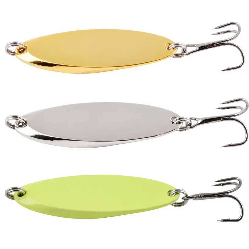 7g 10g 14g 21g 28g Metal Spinner Spoon Trout Fishing Lure Hard Bait Pailtte Artificial Bait Small Hard Sequins Spinner LuresXJ241128