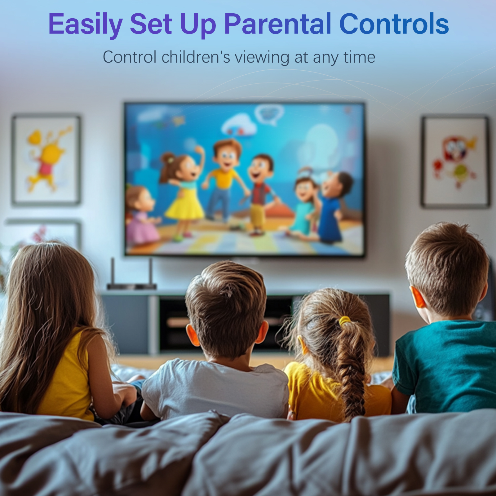 SUPERBOX S6 PRO - 2024 Model Smart TV Box with 4GB RAM + 32GB Storage, Voice-Activated Remote & 6K HDMI Output for Easy Set Up Parental Control Featur