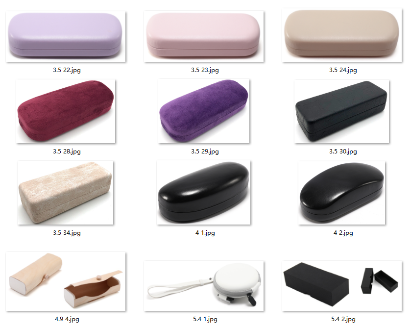 Glasses case glasses frame glasses bag and glasses cloth customization are also needed, please contact us