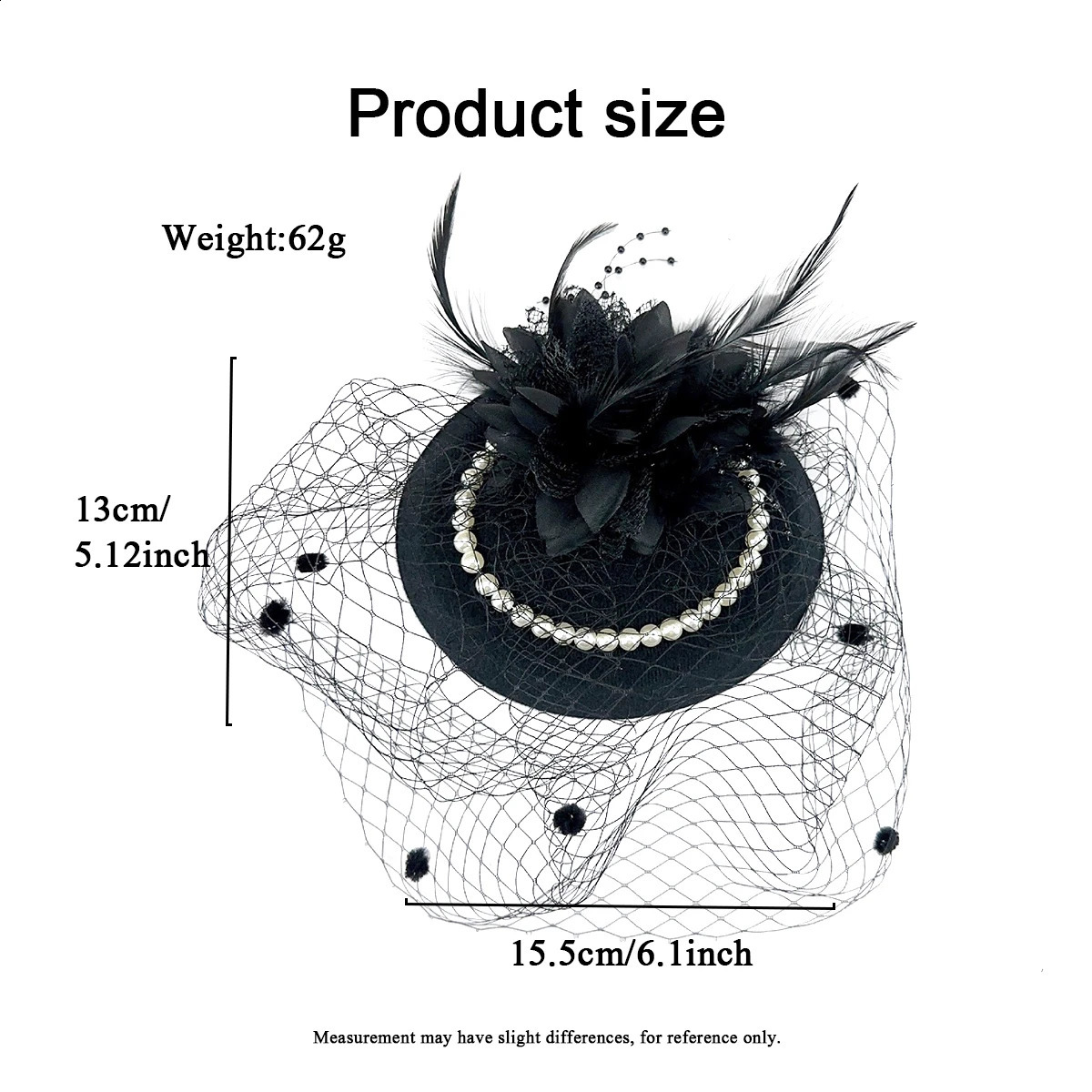 1 womens retro French top hat elegant mesh headdress for evening socialites 241122