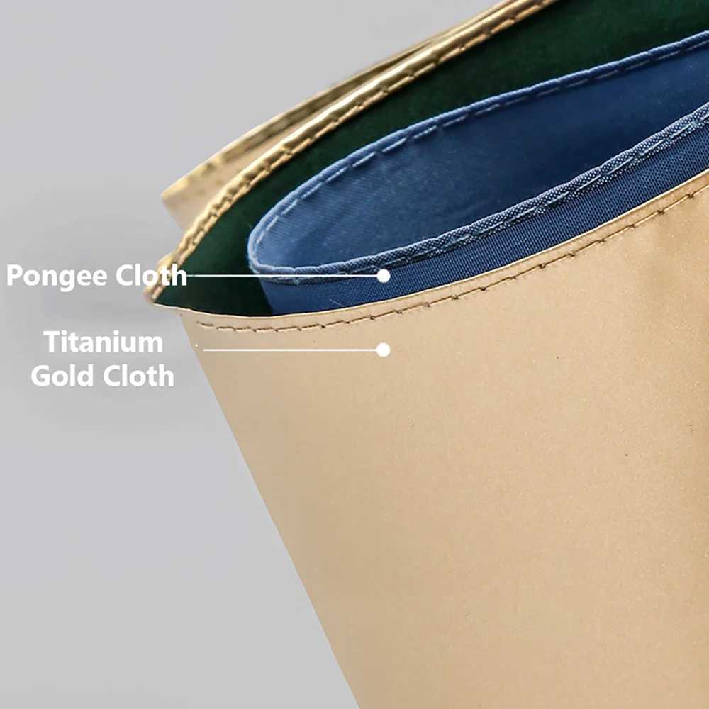 New Arrival Luxury Gold Authentic Umbrella Portable Triple Fold Umbrella Womens UV Protective Umbrella 10K Double Layer Umbrella Z241206