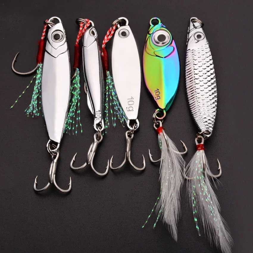 5pcs/lot Wobbr lures 3g/10g/15g Metal Vib Fishing Lure set Sinking Hard Metal VIB Sea Fishing Lures Artificial Pesca BaitXJ241128